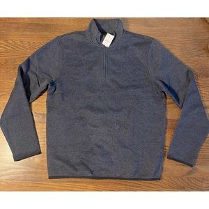 Mens Jcrew blue fleece - Large